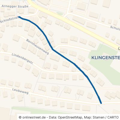 Pfaffenhaustraße Blaustein Klingenstein 