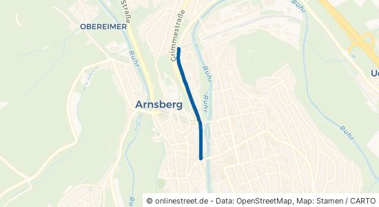 Ruhrstraße Arnsberg 