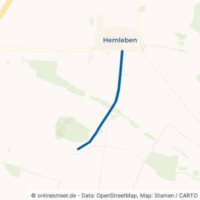 Segelberg-Weg An der Schmücke Hemleben 