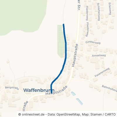 Pfarrer-Waldhier-Straße Waffenbrunn Maiberg 