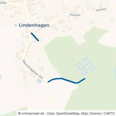 Inselweg Nordwestuckermark Lindenhagen 