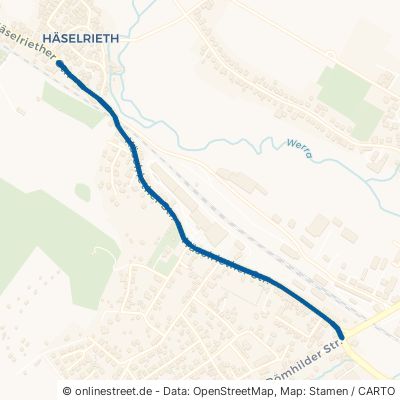 Häselriether Straße Hildburghausen Häselrieth 