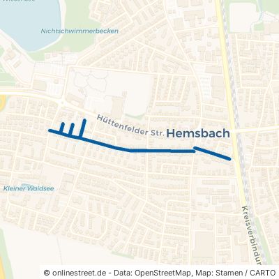 Königsberger Straße Hemsbach 