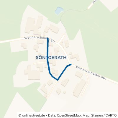 Überdorfer Weg Neunkirchen-Seelscheid Söntgerath 