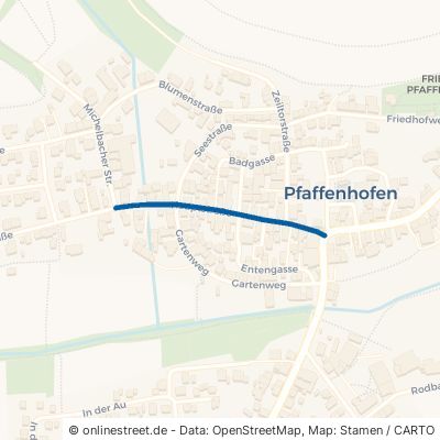 Hauptstraße Pfaffenhofen 