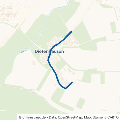 St.-Lantpert-Straße Odelzhausen Dietenhausen 