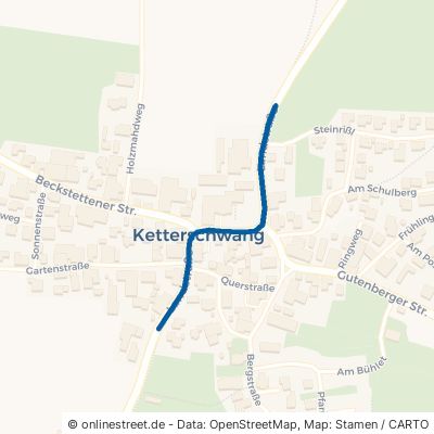 Landstraße Germaringen Ketterschwang 