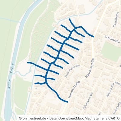 Hans-Vetter-Straße Schopfheim Fahrnau 