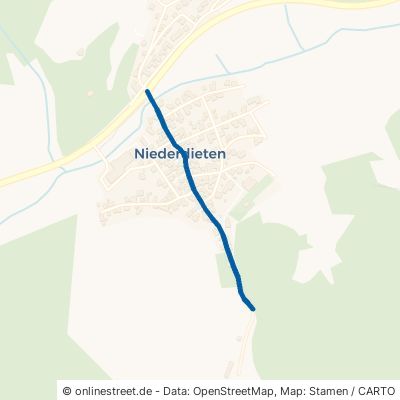 Dietetalstraße Breidenbach Niederdieten 