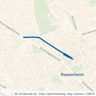 Heilig-Geist-Straße Rosenheim West 