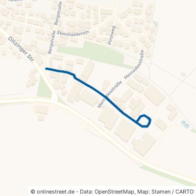 Max-Eyth-Straße Ditzingen Hirschlanden 