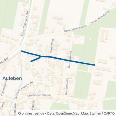 Siedlungsweg Heringen (Helme) Auleben 