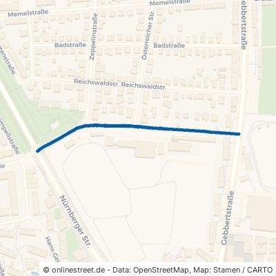 Komotauer Straße Erlangen Erlangen-Süd 