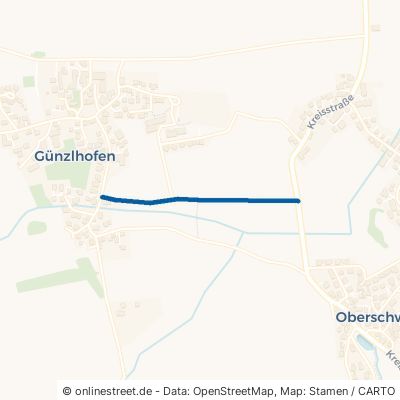 Flurstraße Oberschweinbach Günzlhofen 