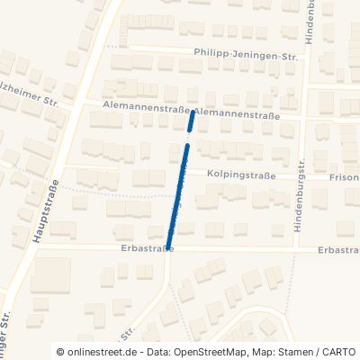 Danziger Straße Fellbach Oeffingen 