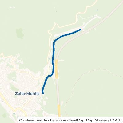 Rollerstrecke Zella-Mehlis 