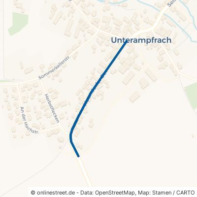 Haundorfer Straße Schnelldorf Unterampfrach 