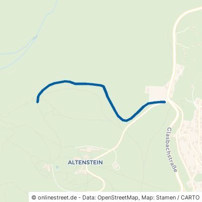 Hutweidenweg Bad Liebenstein Altenstein 