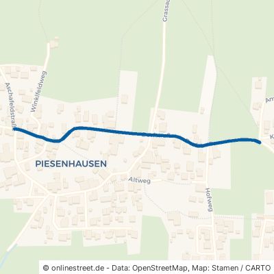 Dorfstraße Marquartstein Piesenhausen 