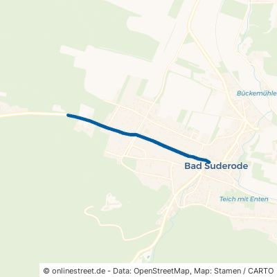 Stecklenberger Str. Quedlinburg Bad Suderode 
