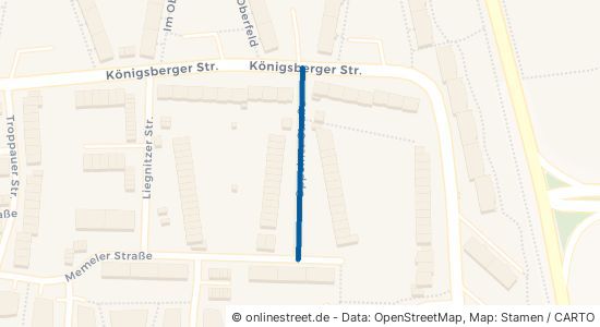 Oppelner Straße Köln Urbach 