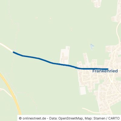 Hirschzeller Straße Mauerstetten Frankenried 