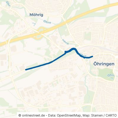 Heilbronner Straße Öhringen Möhrig 