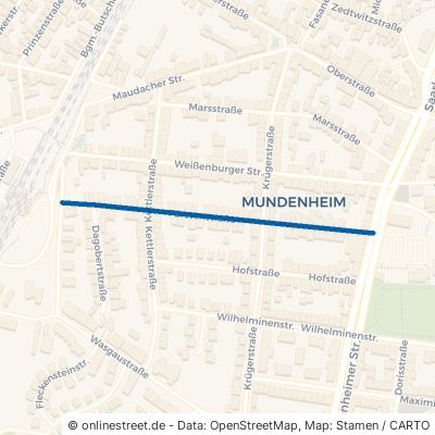 Fürstenstraße Ludwigshafen am Rhein Mundenheim 