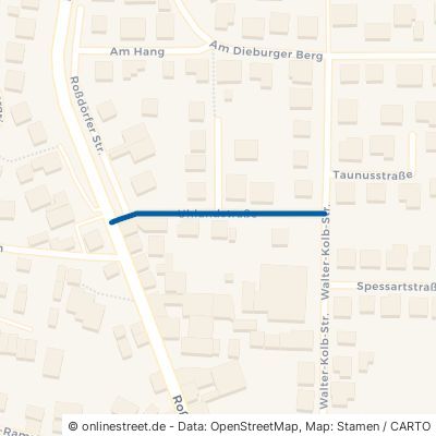 Uhlandstraße Reinheim Zeilhard 