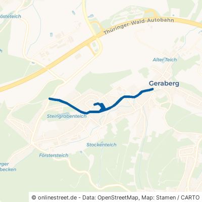 Ohrdrufer Straße Geratal Geraberg 