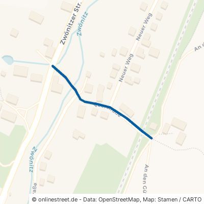 Querstraße Zwönitz Dorfchemnitz 