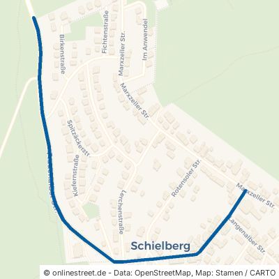 Frauenalber Straße Marxzell Schielberg 