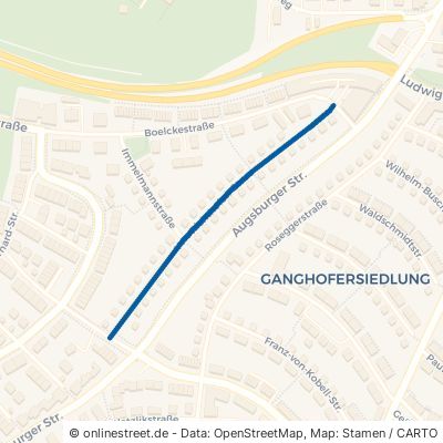 Von-Richthofen-Straße Regensburg Kumpfmühl-Ziegetsdorf-Neuprüll 