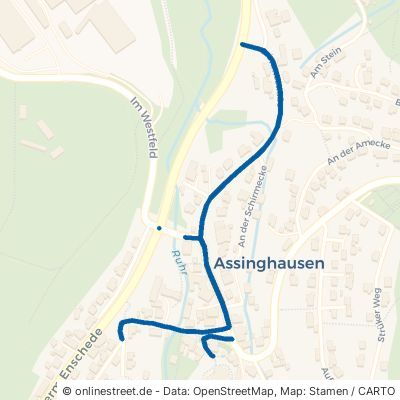 Grimmestraße 59939 Olsberg Assinghausen Assinghausen