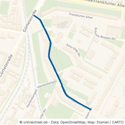 Wilhelm-Guddorf-Straße Berlin Lichtenberg 
