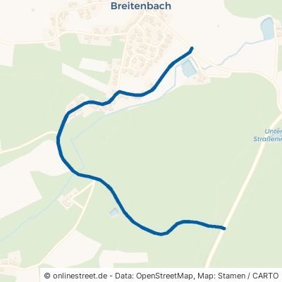 Birnhäusles Straße Ellenberg Breitenbach 