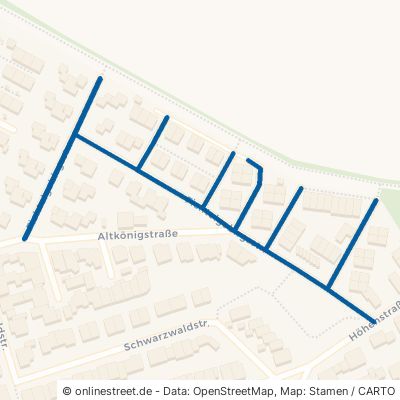 Fichtelgebirgsstraße Hanau Mittelbuchen 