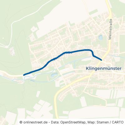 Steinstraße Klingenmünster 