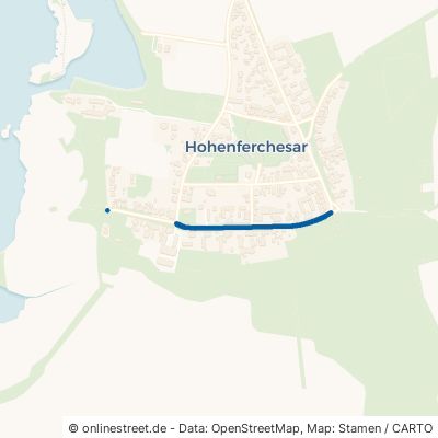 Alte Dammstraße Havelsee Hohenferchesar 