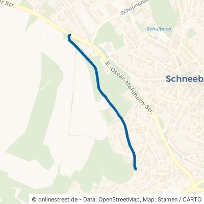 Oberer Krankenhausweg Schneeberg 