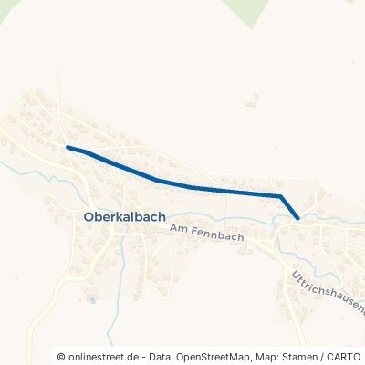 Hinterkirchweg Kalbach Oberkalbach 