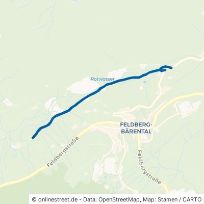 Seebachweg Feldberg (Schwarzwald) Bärental 