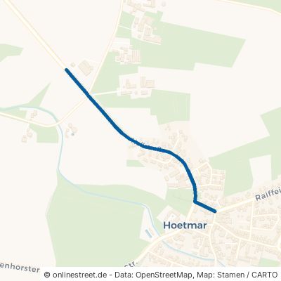 Hellstraße Warendorf Hoetmar 