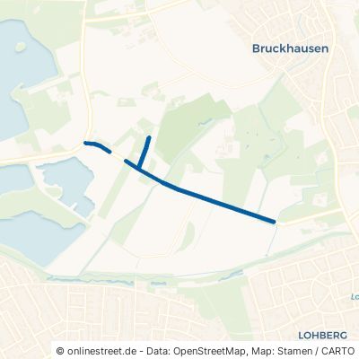 Schwarzer Weg Hünxe Bruckhausen 