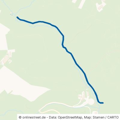 Weg Am Effelsberger Bach Bad Münstereifel Wald 