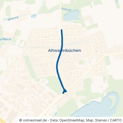 Kircher Straße Isernhagen Altwarmbüchen 