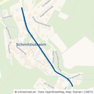 Frankenauer Straße Vöhl Schmittlotheim 