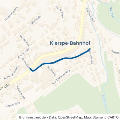 Kamperbach 58566 Kierspe Kierspe Bahnhof 