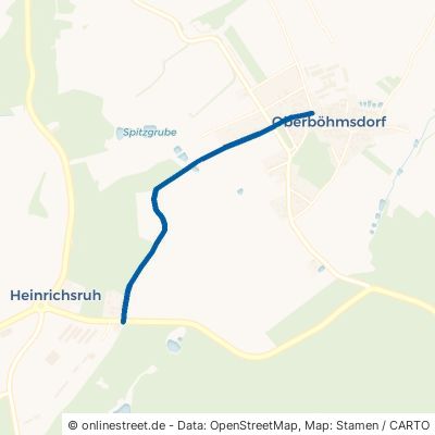 Lottoweg Schleiz Oberböhmsdorf 