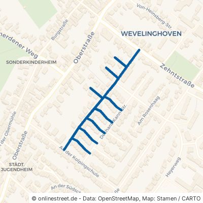 Pastor-Dehnert-Straße Grevenbroich Wevelinghoven 